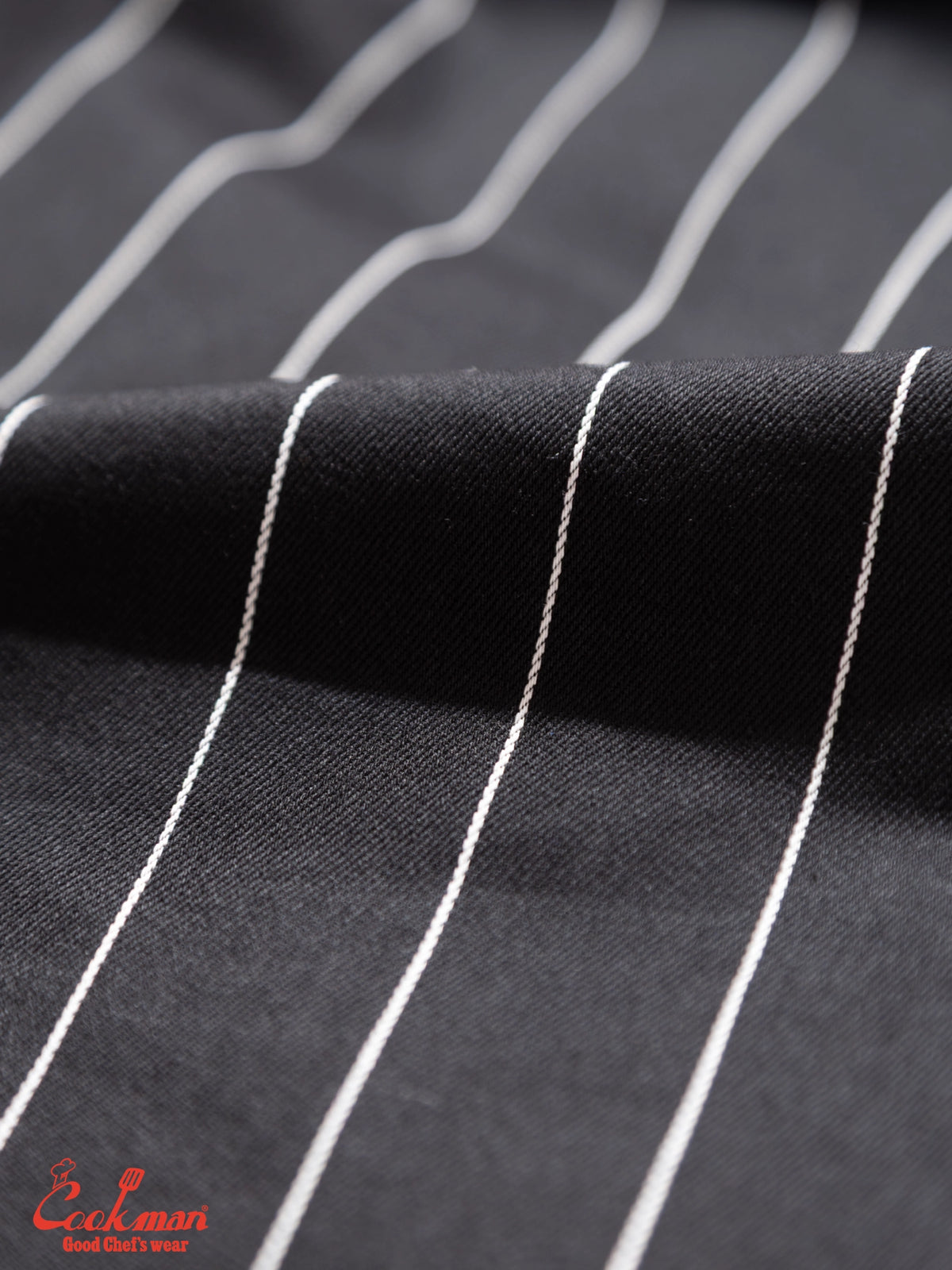 Chef Pants - Pencil Stripe : Black