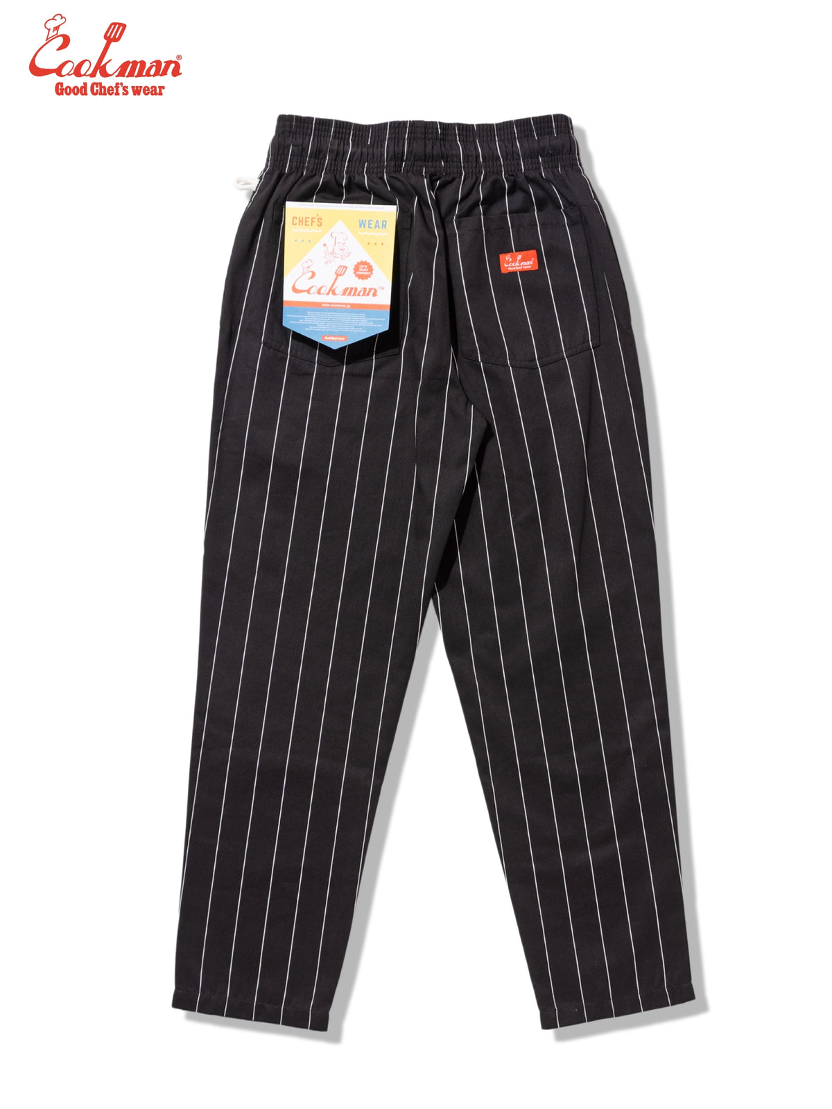 Chef Pants - Pencil Stripe : Black