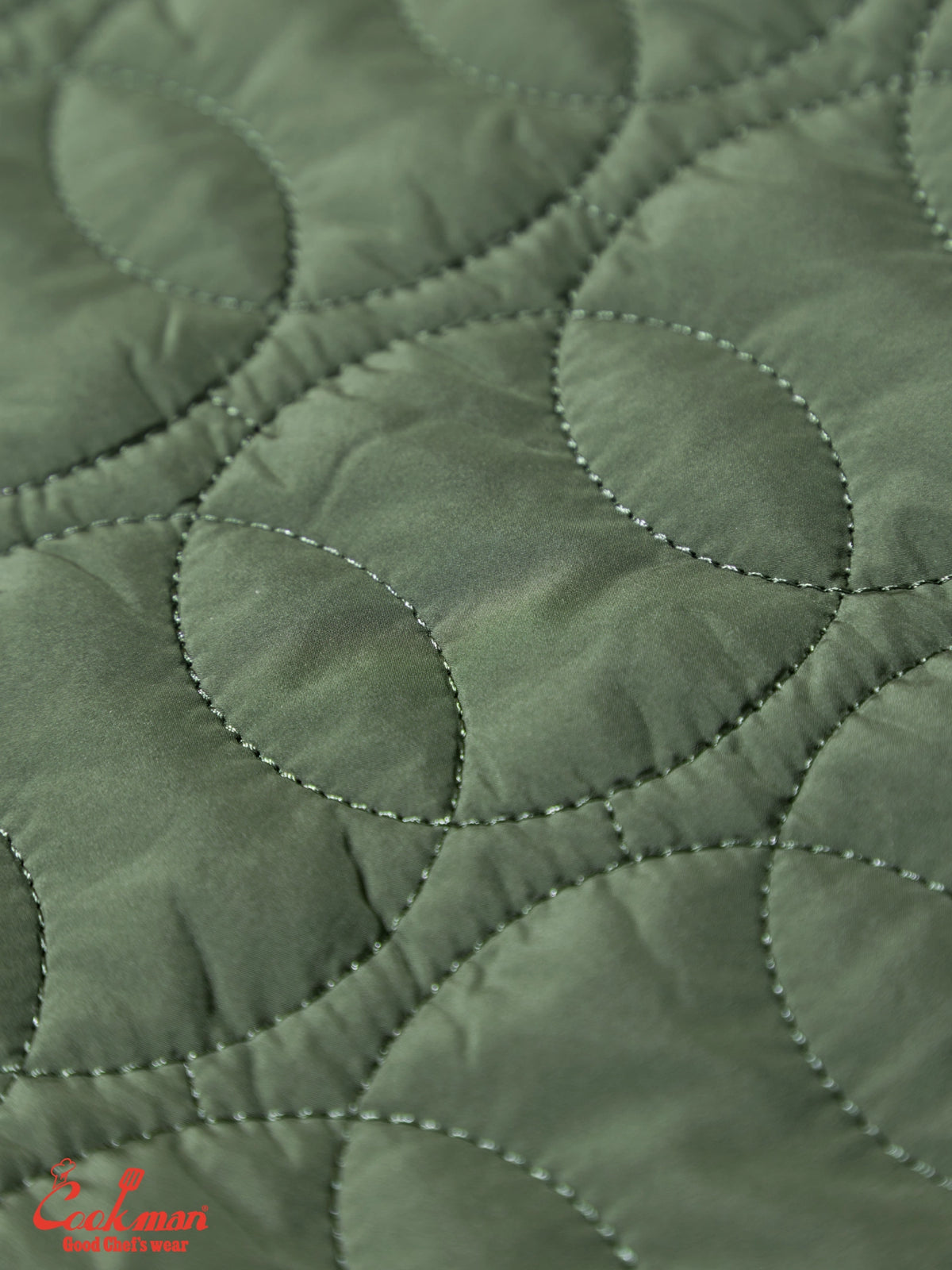 Chef Pants - Quilted Baseball : Olive
