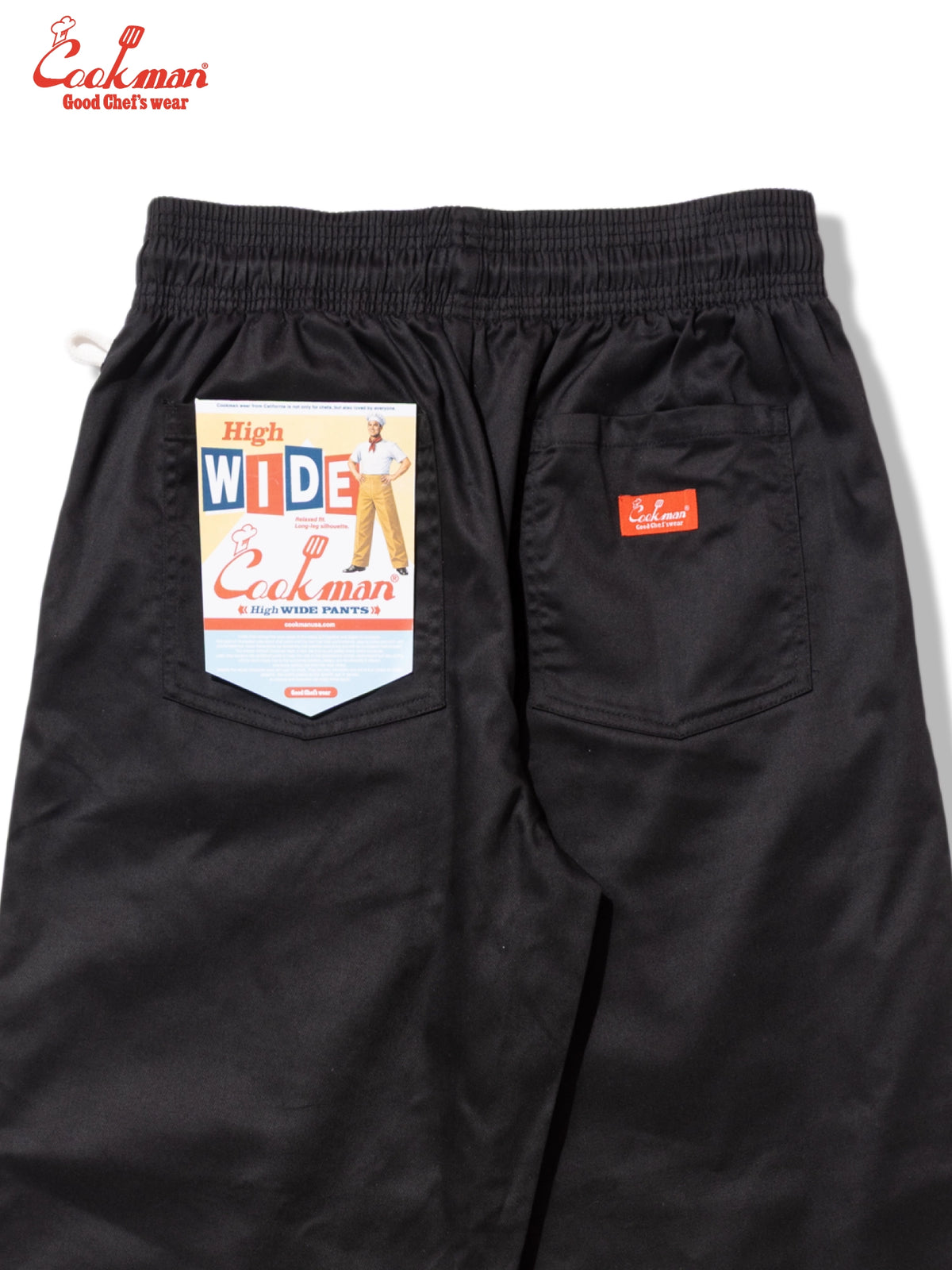 Chef Pants High-Wide - Black
