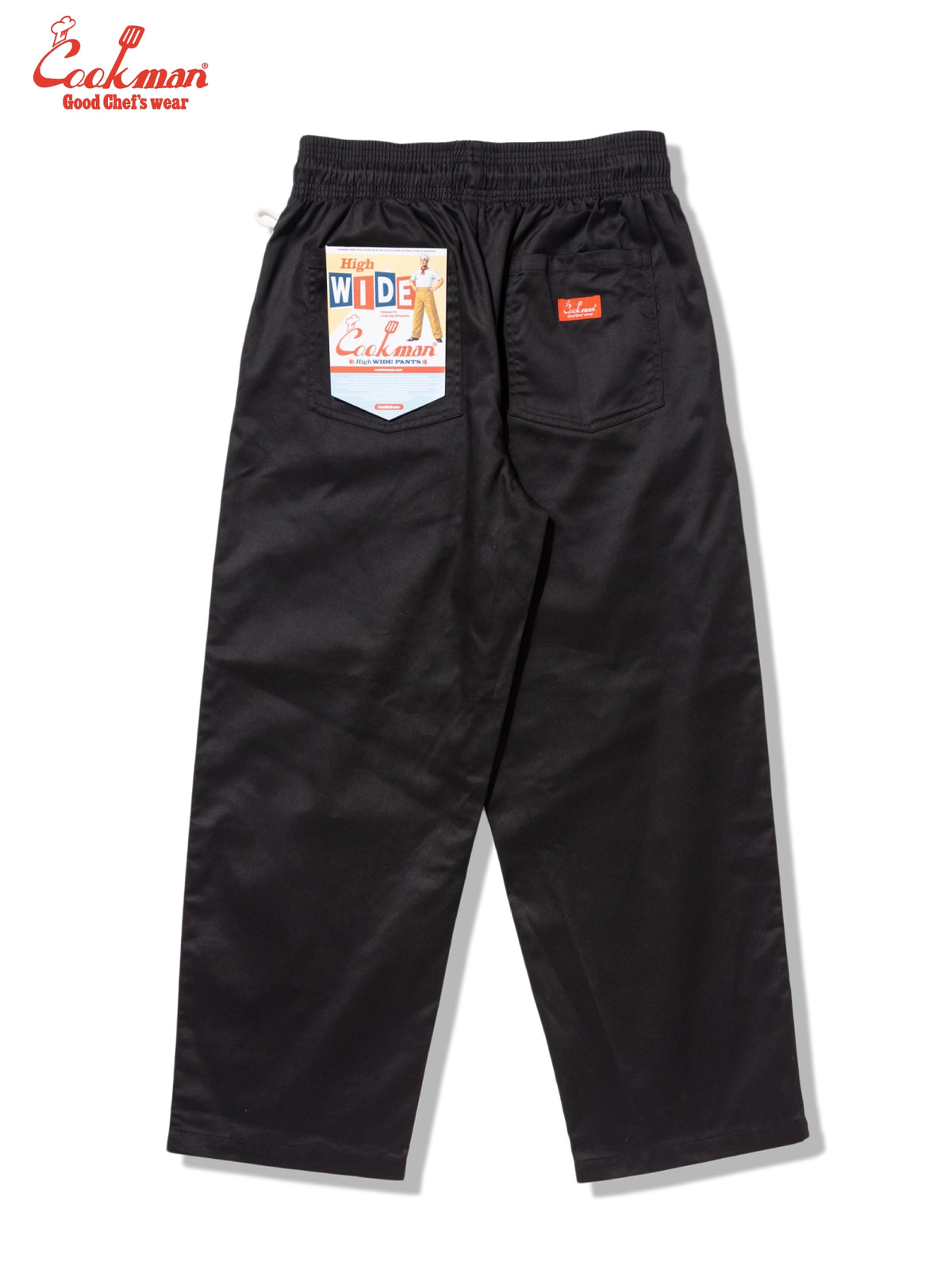 Chef Pants High-Wide - Black
