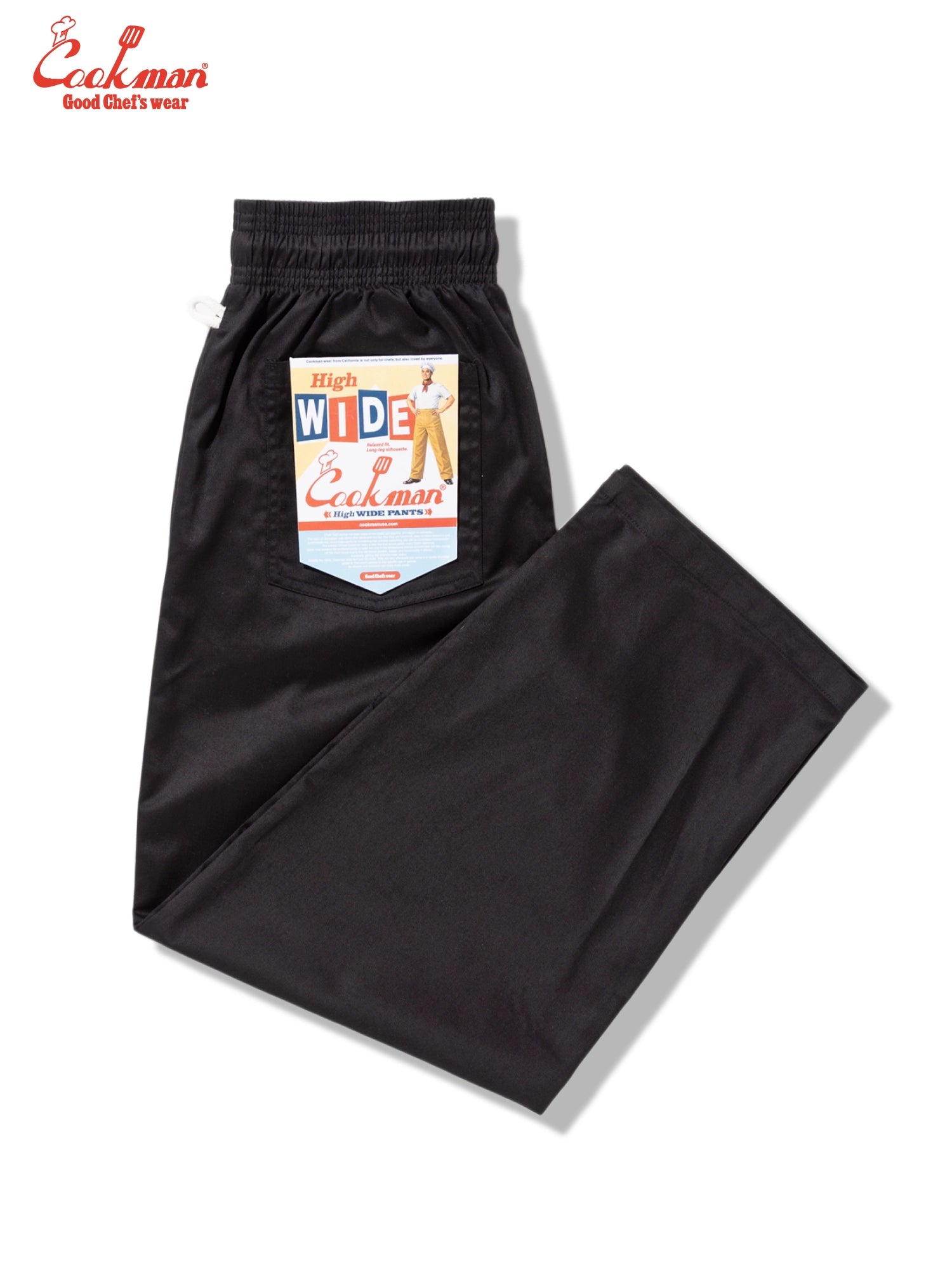 Chef Pants High-Wide - Black