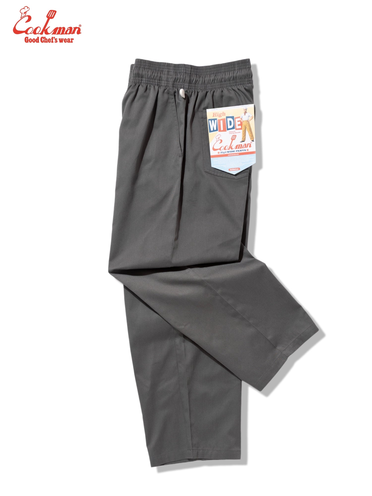 Chef Pants High-Wide - Charcoal Gray