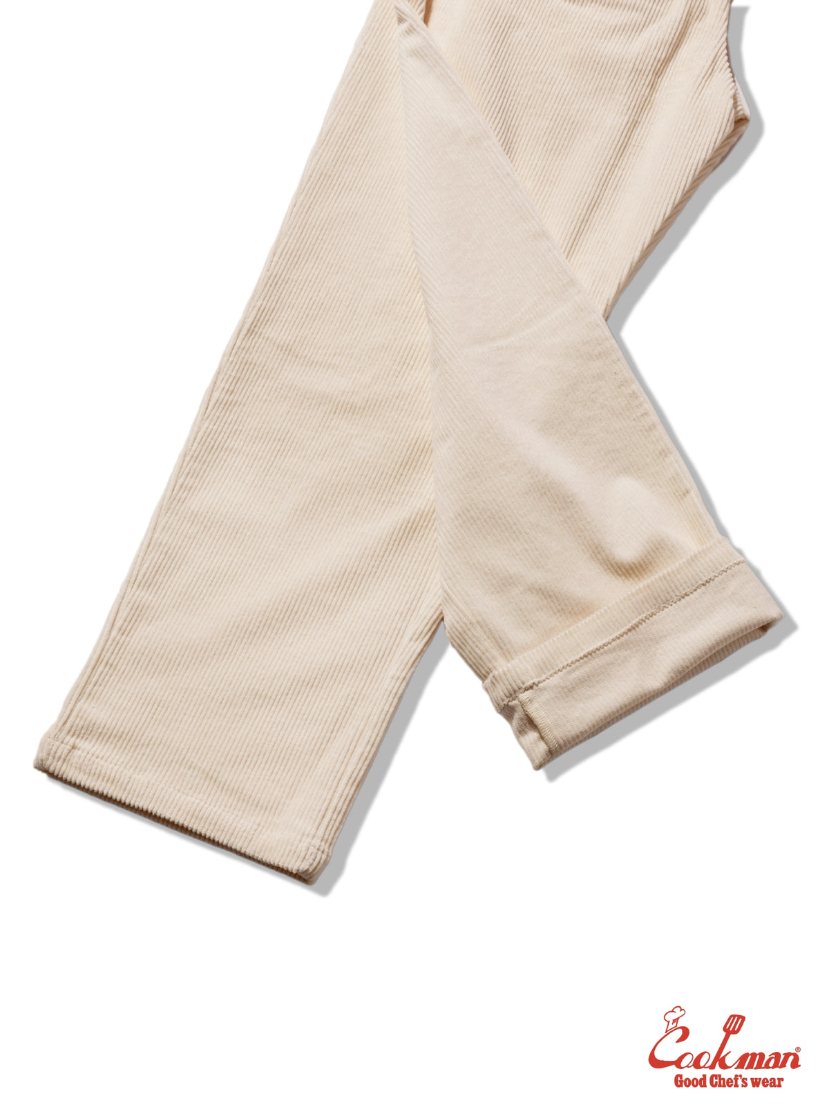 Chef Pants Semiwide - Corduroy : Cream
