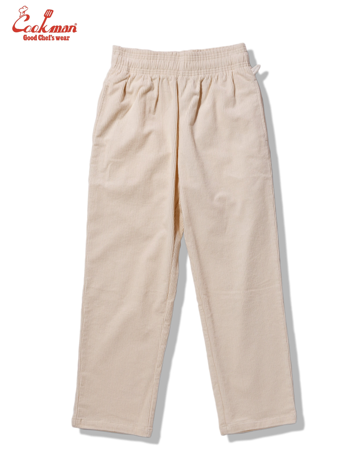 Chef Pants Semiwide - Corduroy : Cream