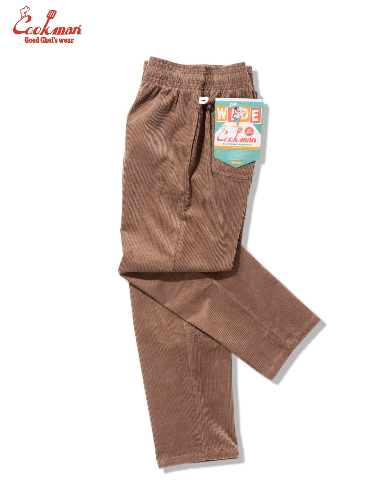 Chef Pants Semiwide - Corduroy : Cocoa