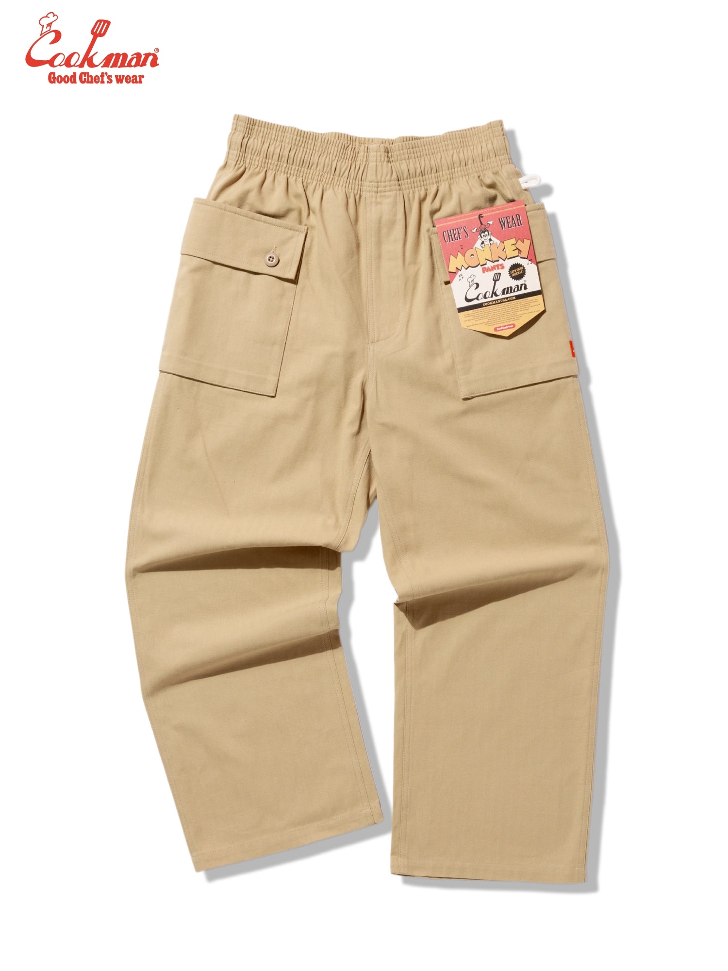 Monkey Pants - Herringbone : Beige