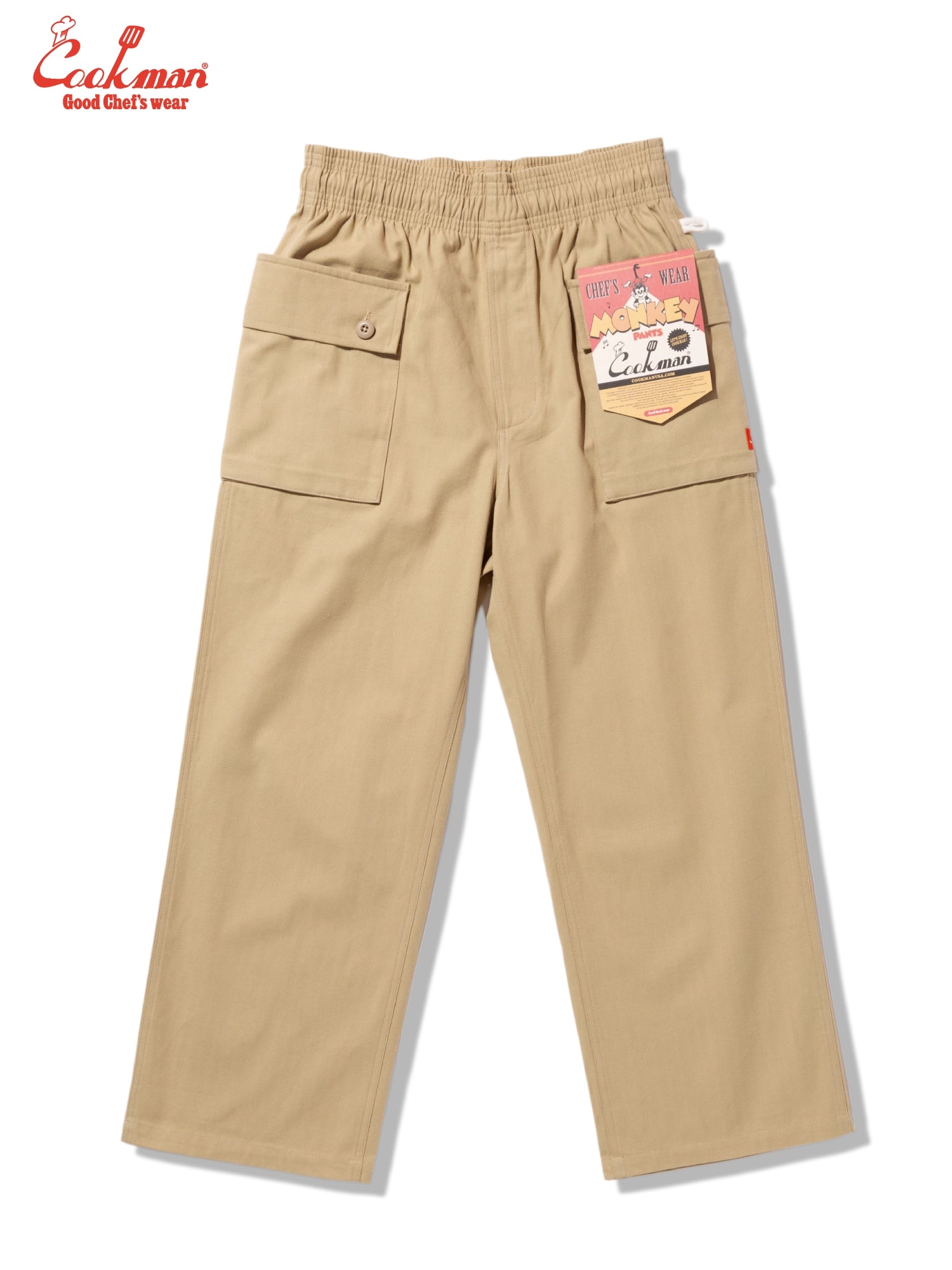 Monkey Pants - Herringbone : Beige