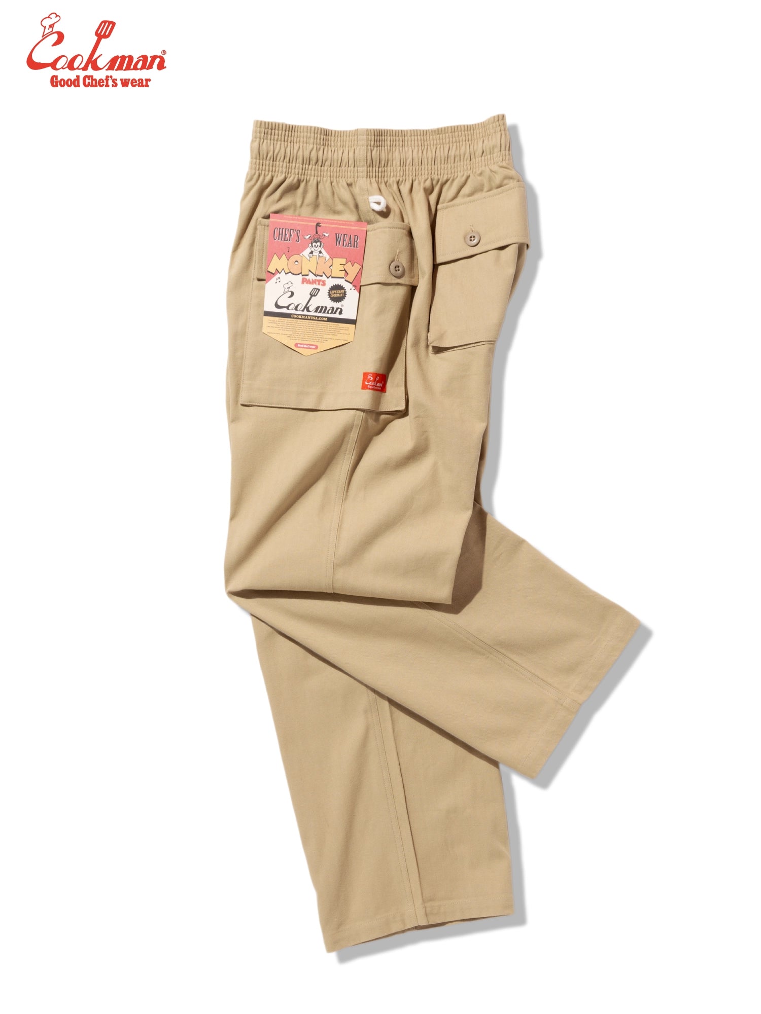 Monkey Pants - Herringbone : Beige