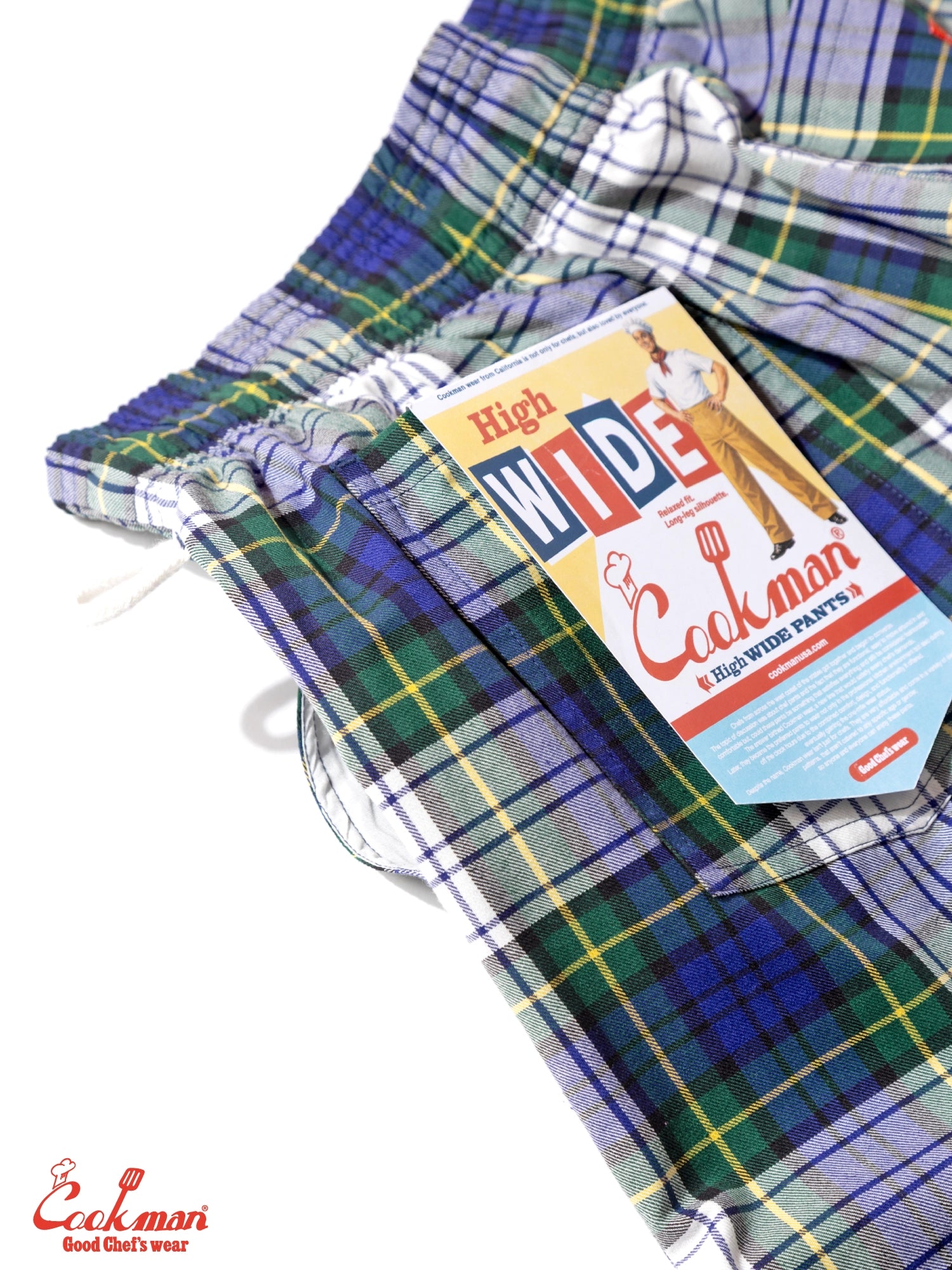 Chef Pants High-Wide - Dress Gordon Check