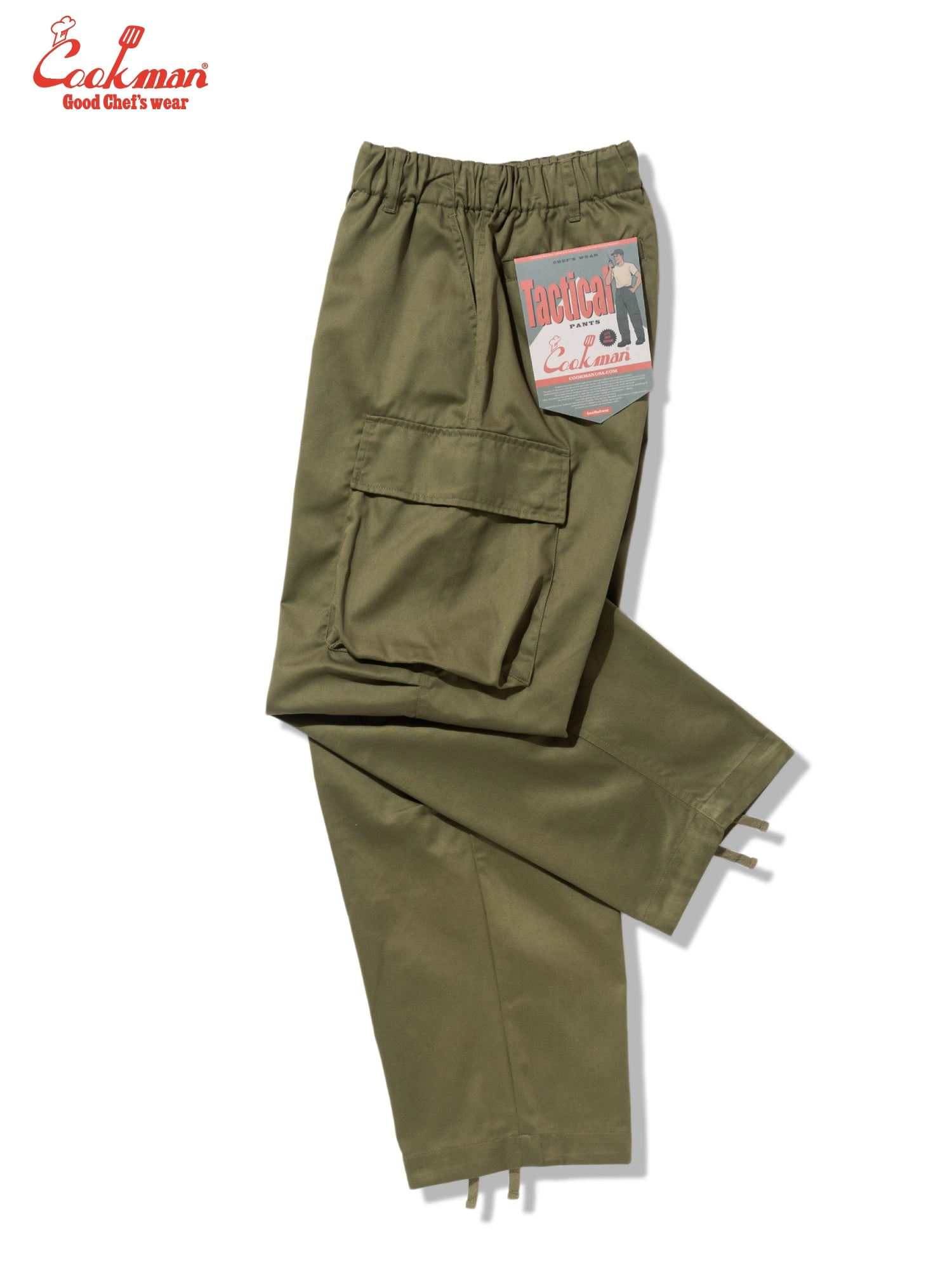 Tactical Cargo Pants - Olive
