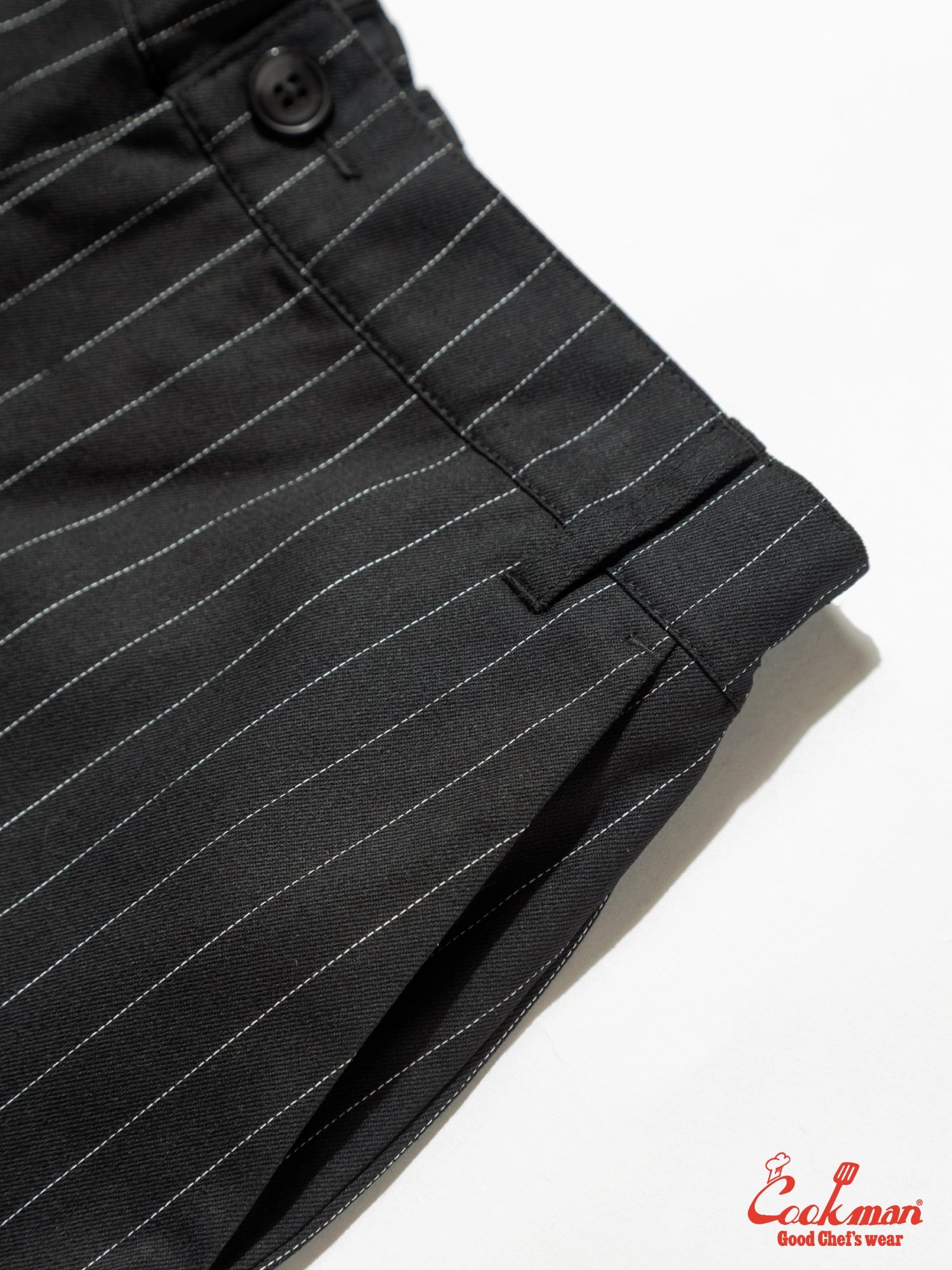 Cookman  Sally Pants - Pin Stripe : Black