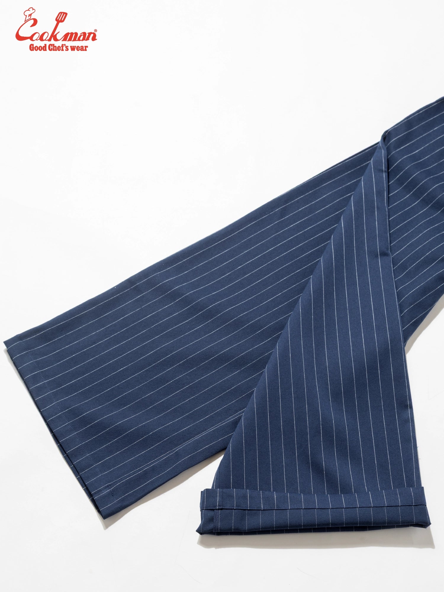 Cookman  Sally Pants - Pin Stripe : Navy