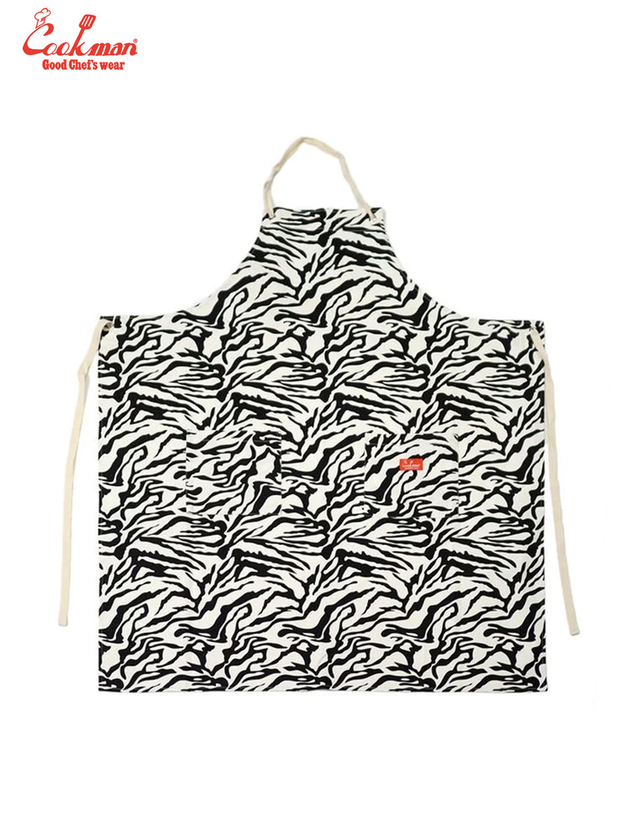 Long Apron - Zebra