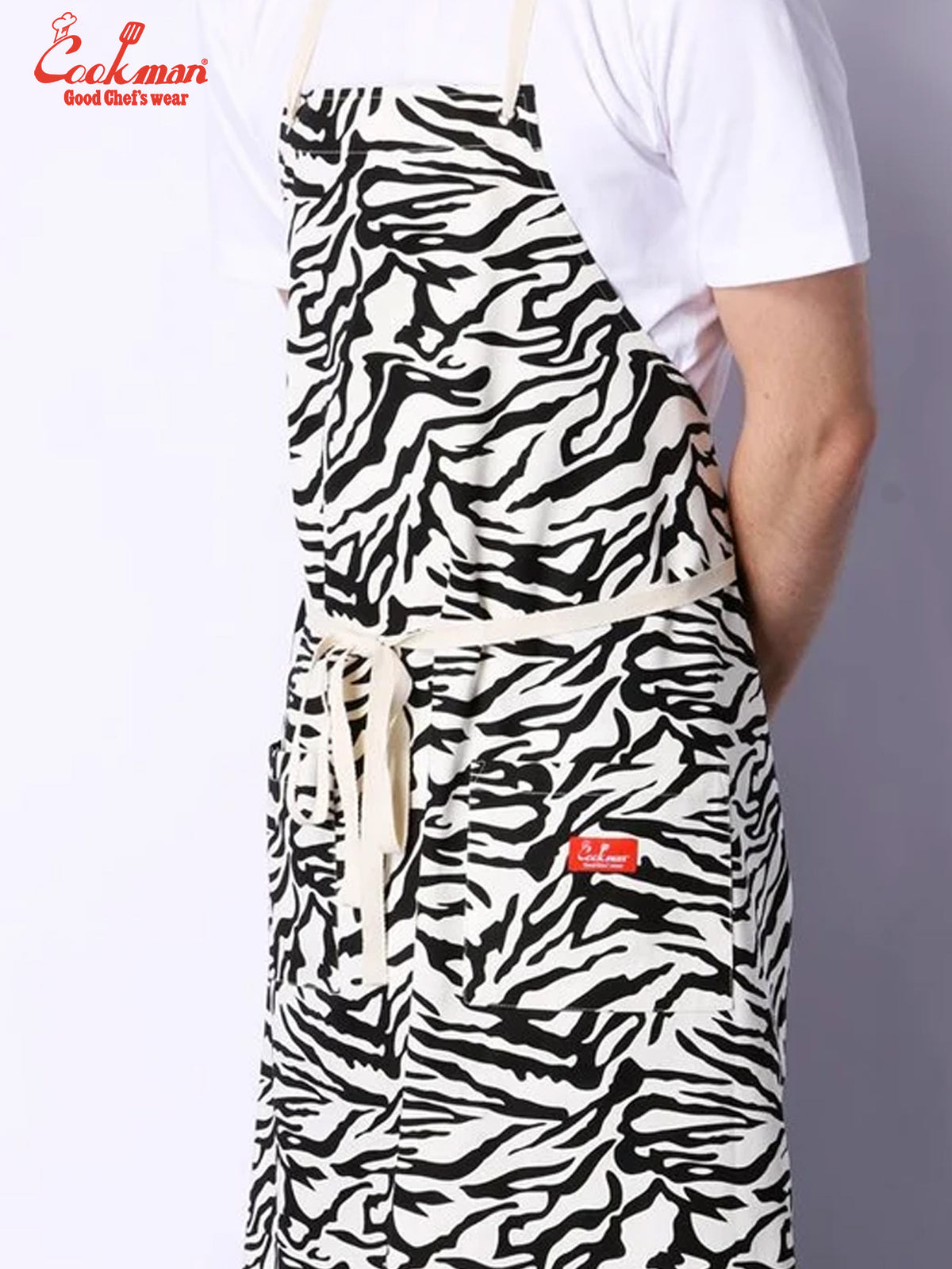 Long Apron - Zebra
