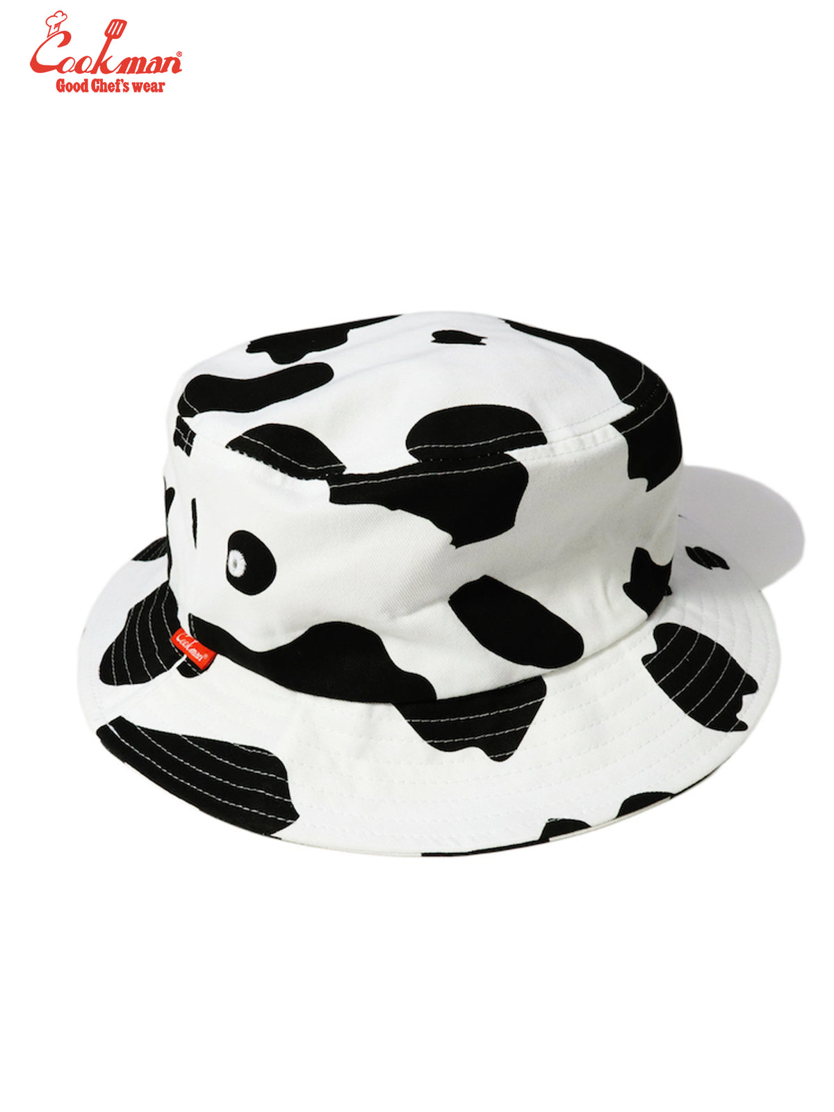 Bucket Hat - Cow White