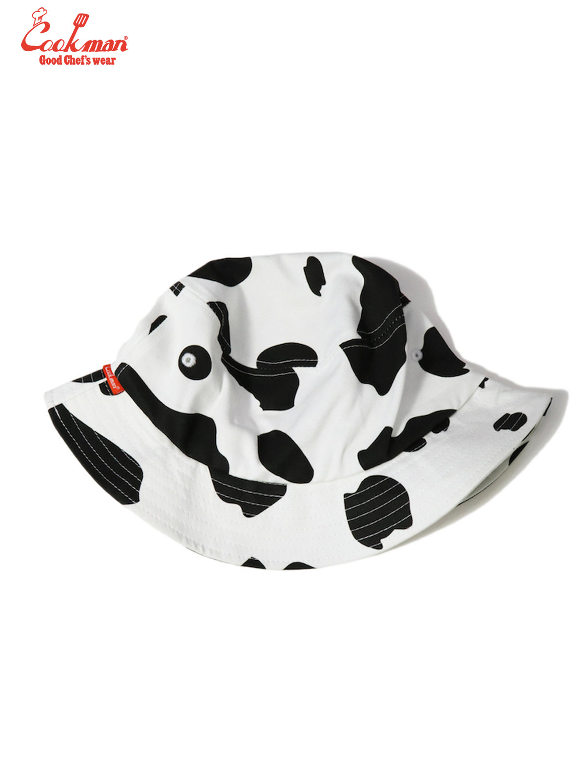 Bucket Hat - Cow White