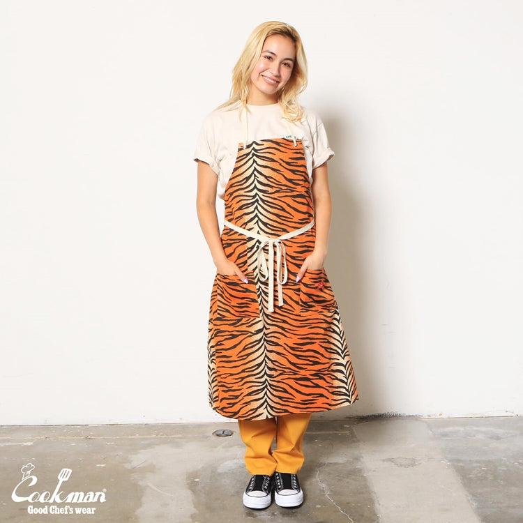 Cookman Long Apron - Tiger