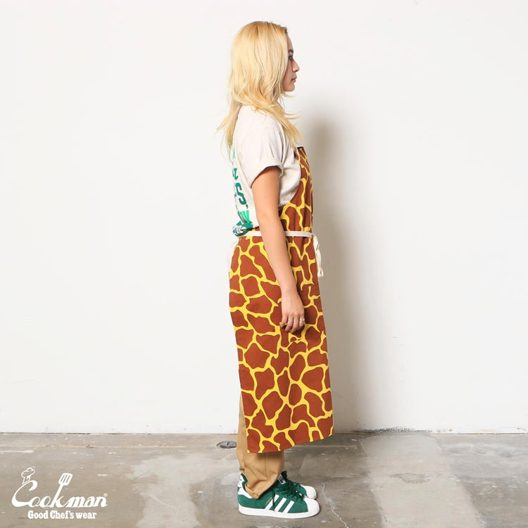 Cookman Long Apron - Giraffe