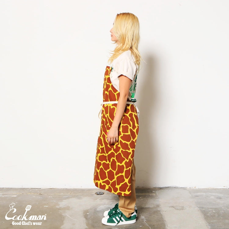 Cookman Long Apron - Giraffe