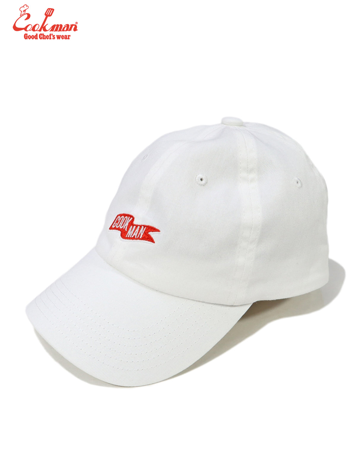 Low Cap - Flag : Blanc