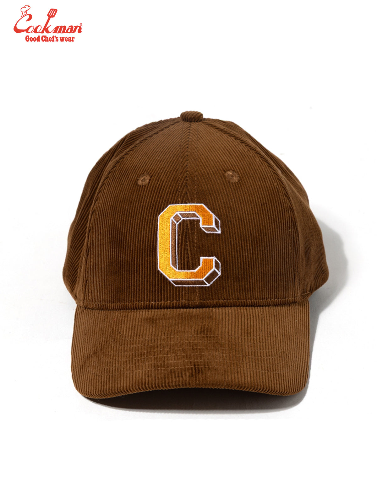 Curve Brim Cap : Corduroy Brown