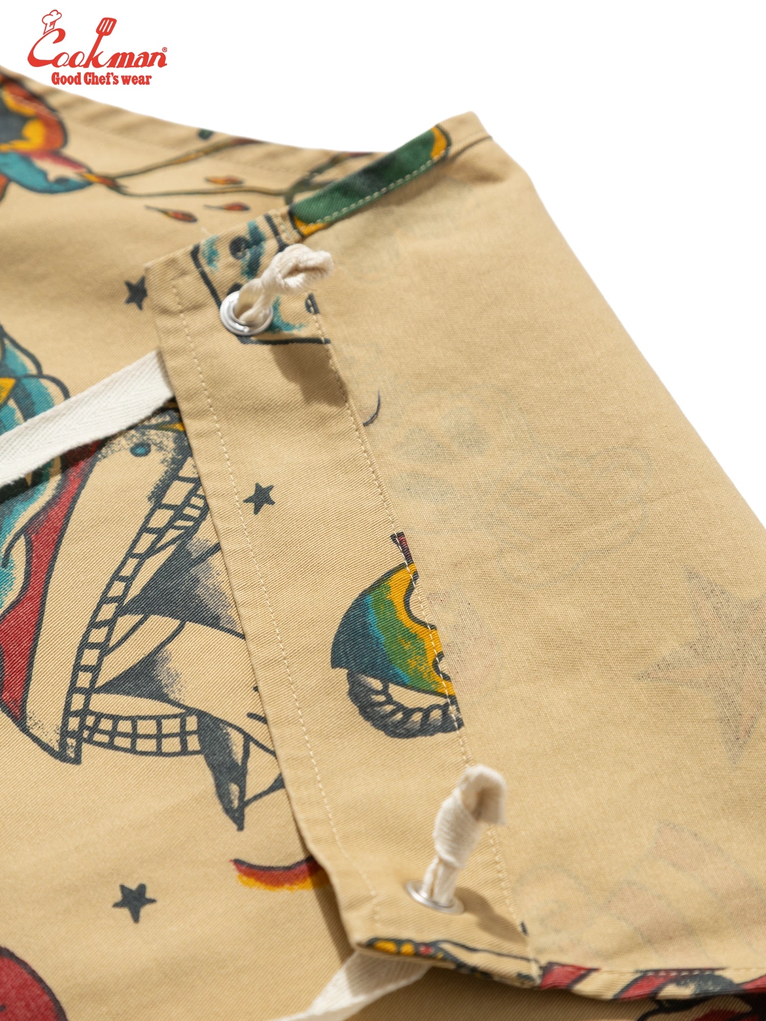 Long Apron - Old Tattoo : Beige