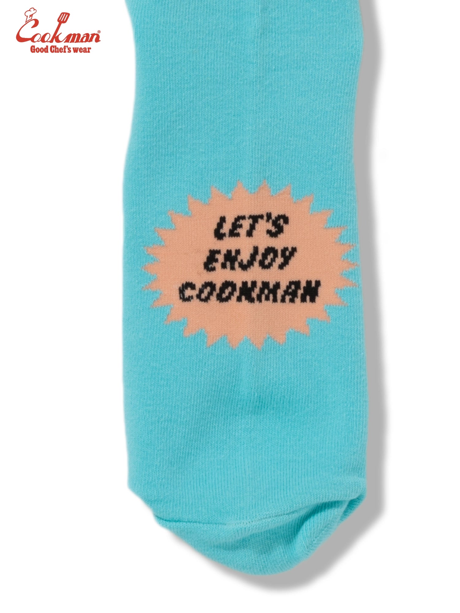 Rib Crew Socks -  BjornQorn : Flame Blue
