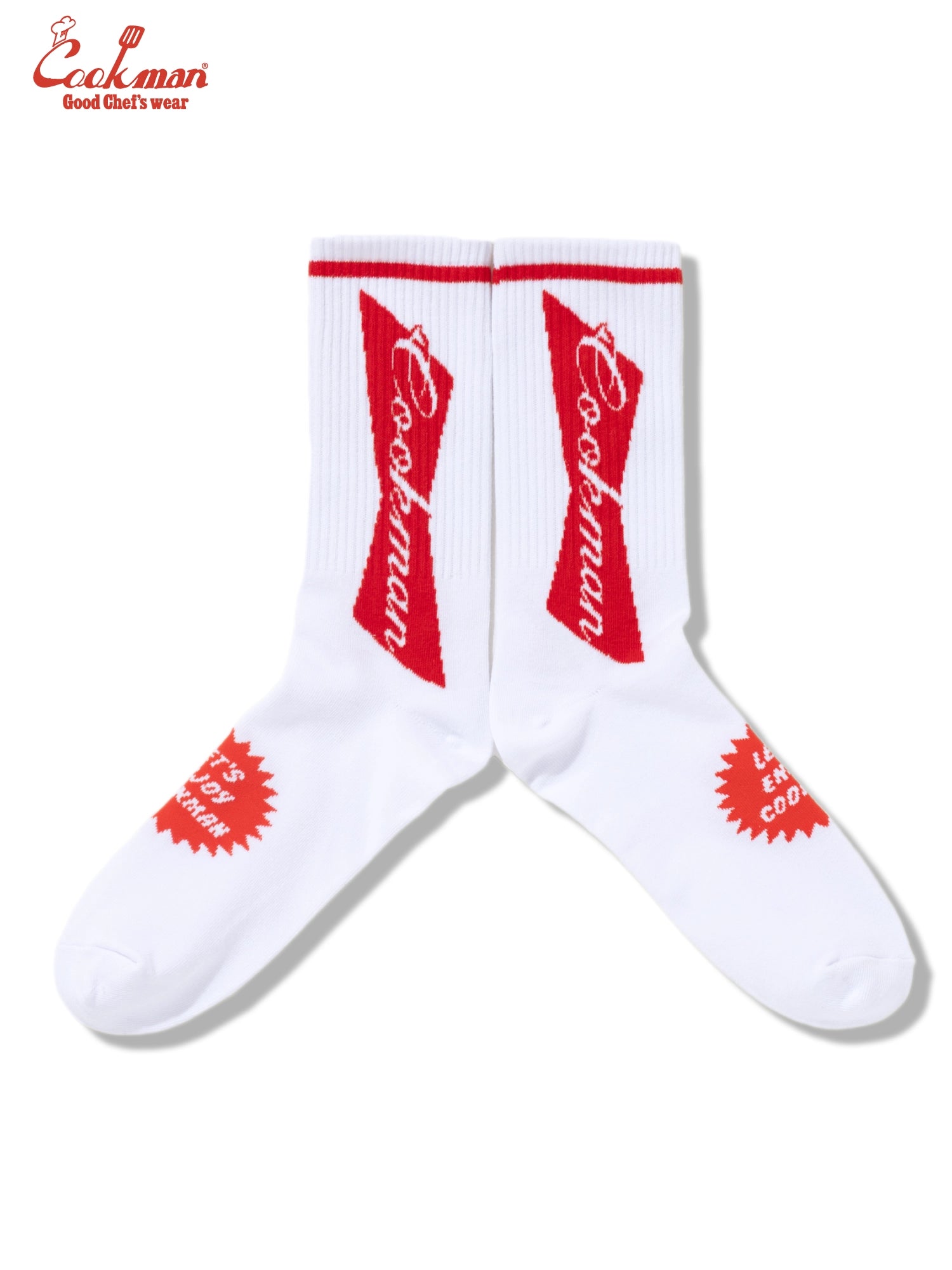 Rib Crew Socks -  Beer Tie