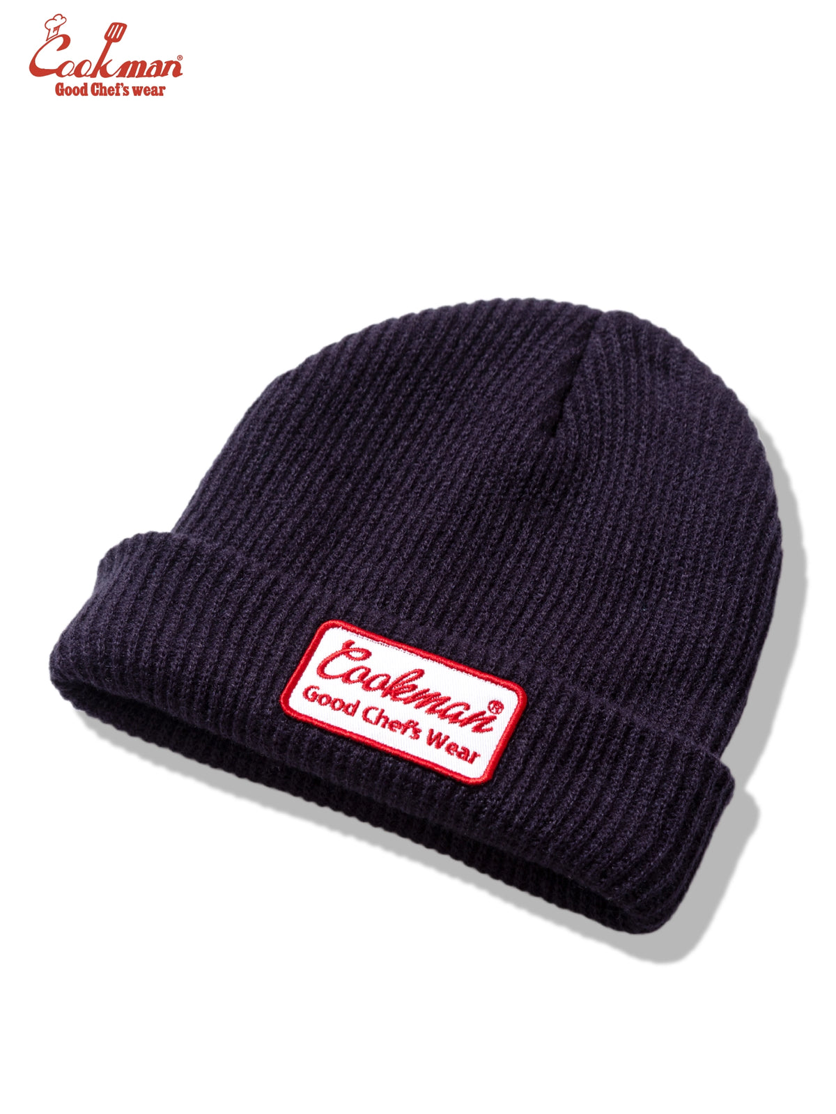 Beanie - Embroidery Patch : Navy