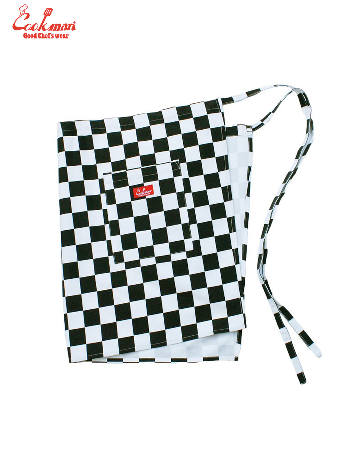 Waist Apron - Checker : Black
