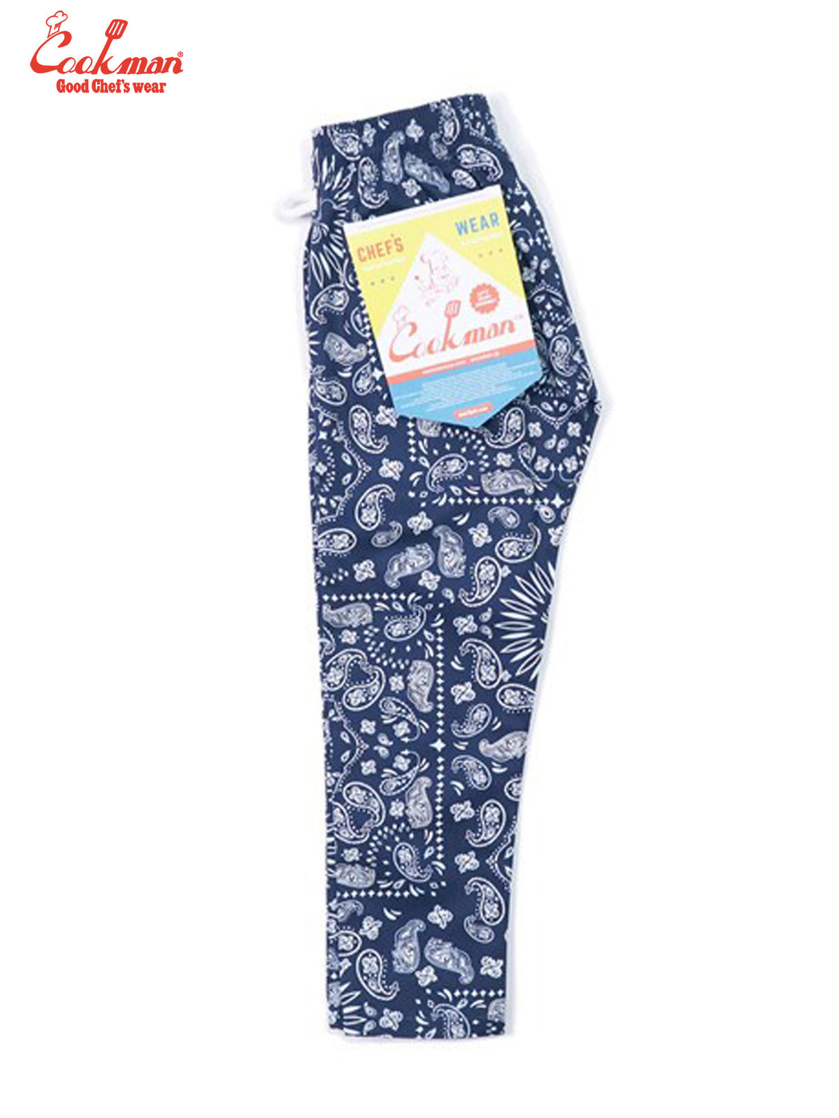 Chef Pants Kids - Paisley : Navy