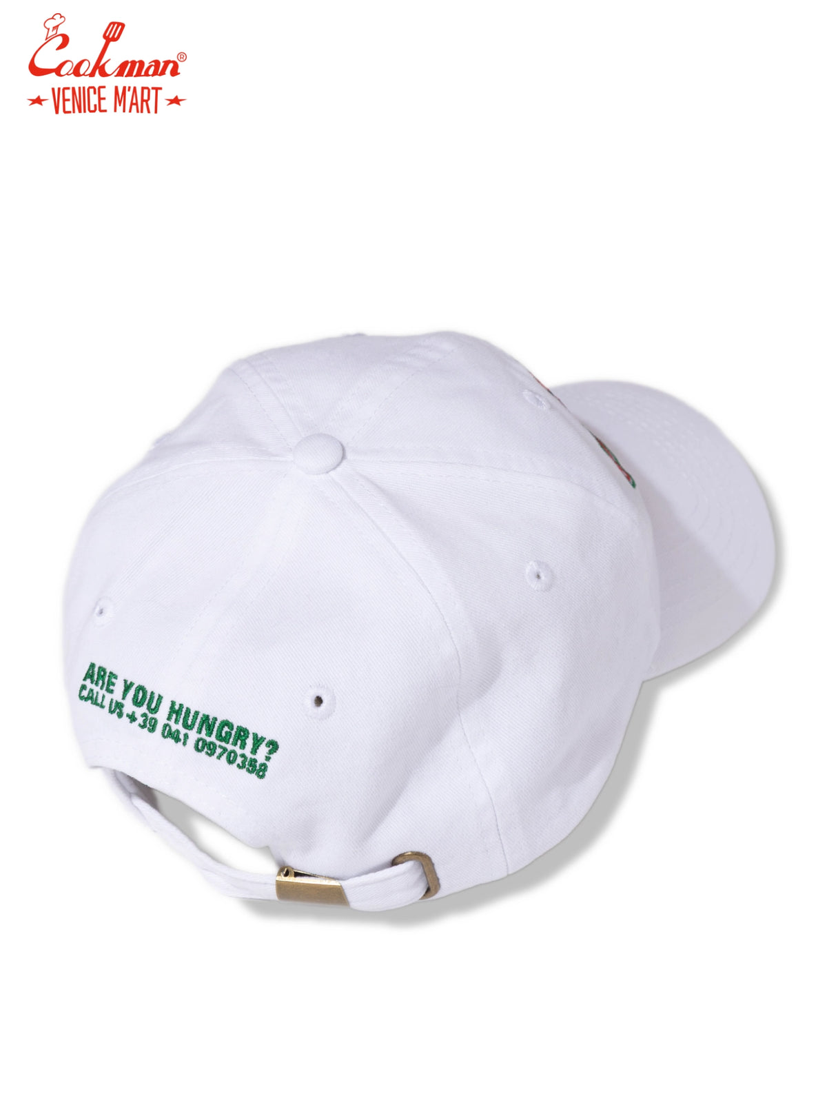 Cap - VENICE M'Art Embroidery : White