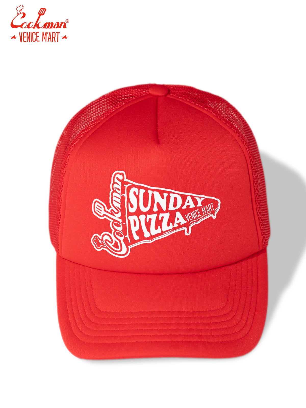 Cap - VENICE M'Art Trucker : Red