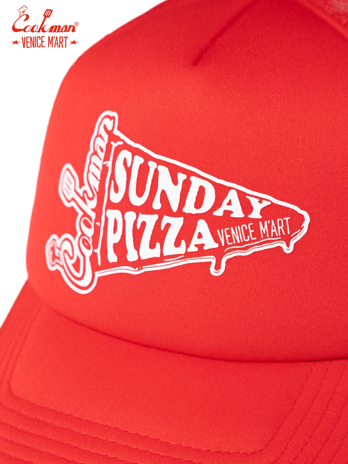 Cap - VENICE M'Art Trucker : Red