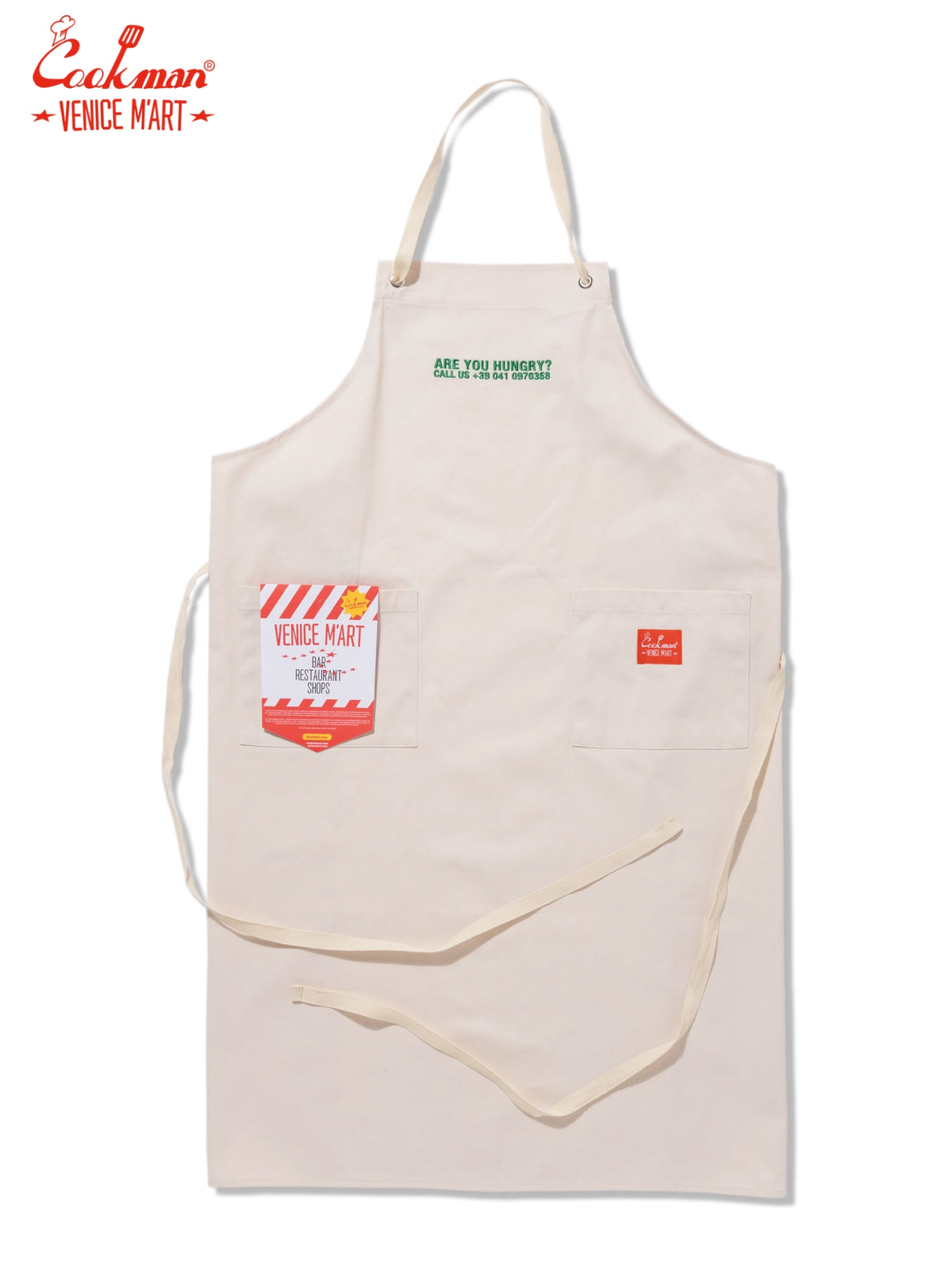 Long Apron - VENICE M'Art : Cream