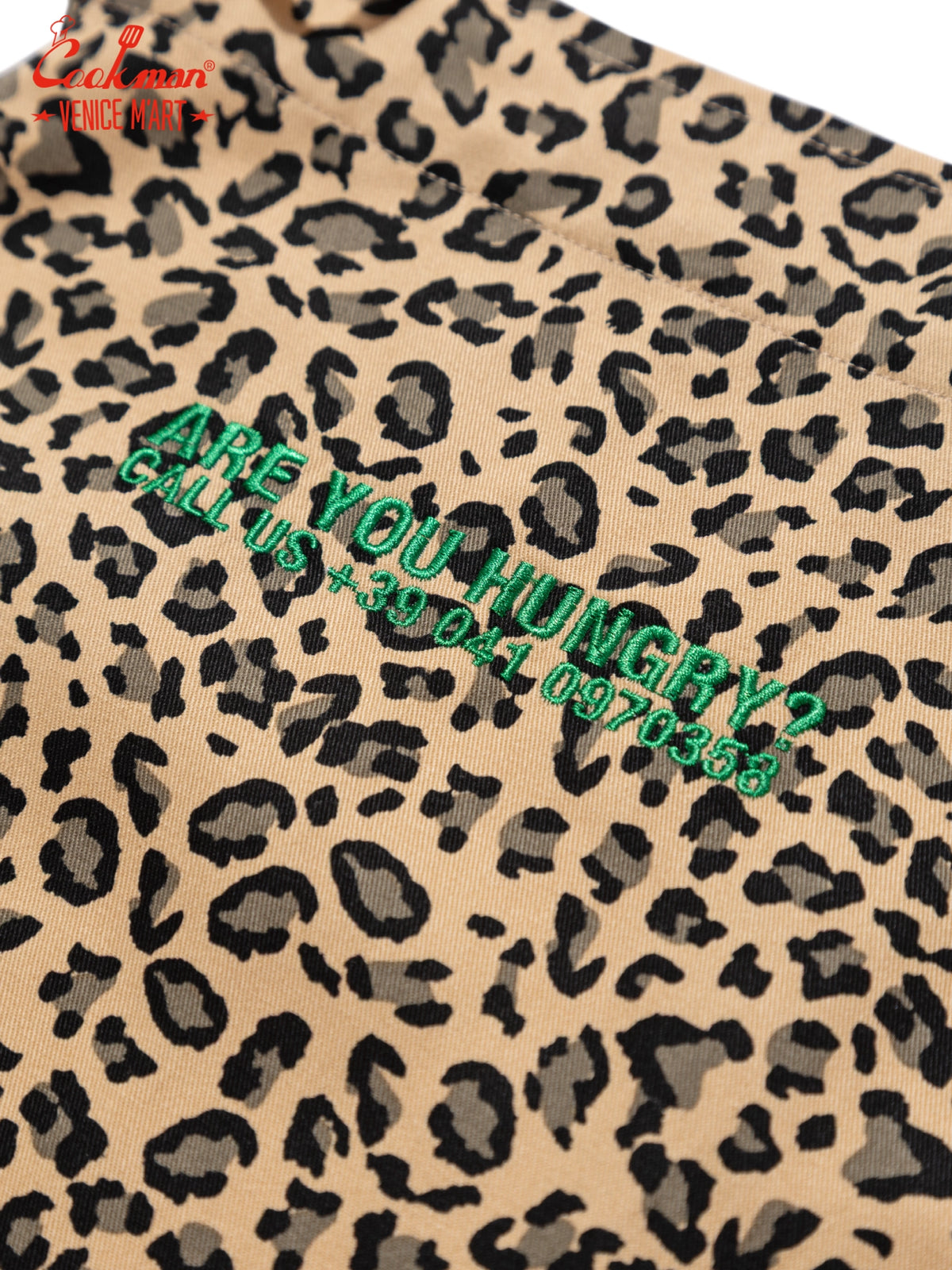 Long Apron - VENICE M'Art : Leopard Beige