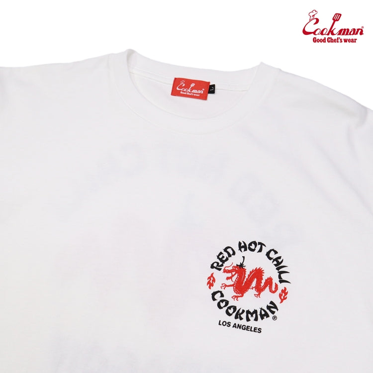 Cookman Tees - Chili Dragon : White