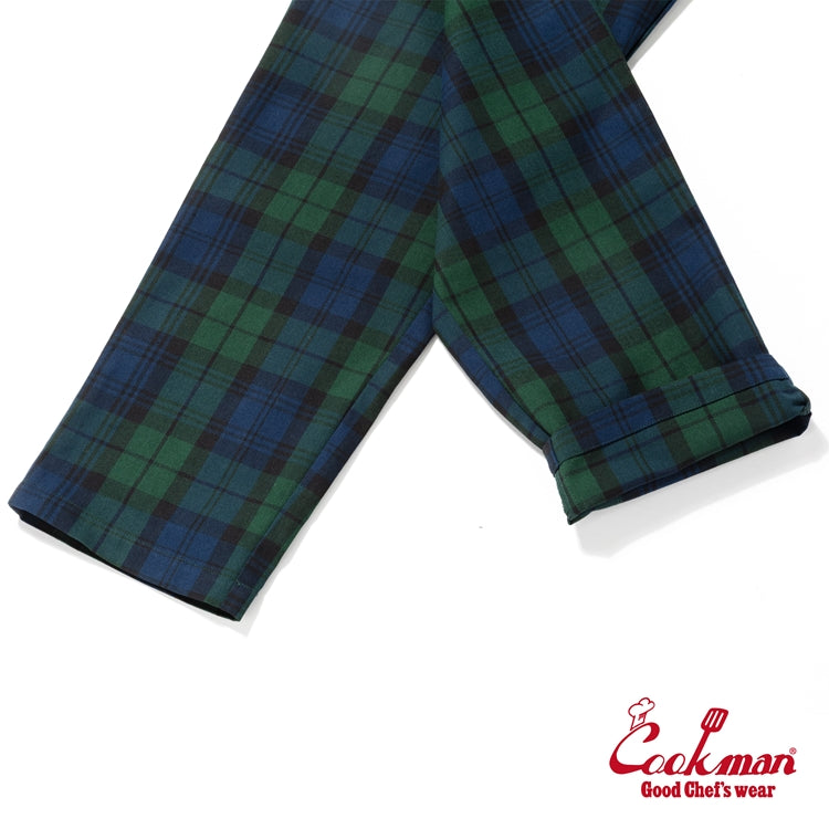 Cookman Chef Pants - Woven Black Watch Plaid