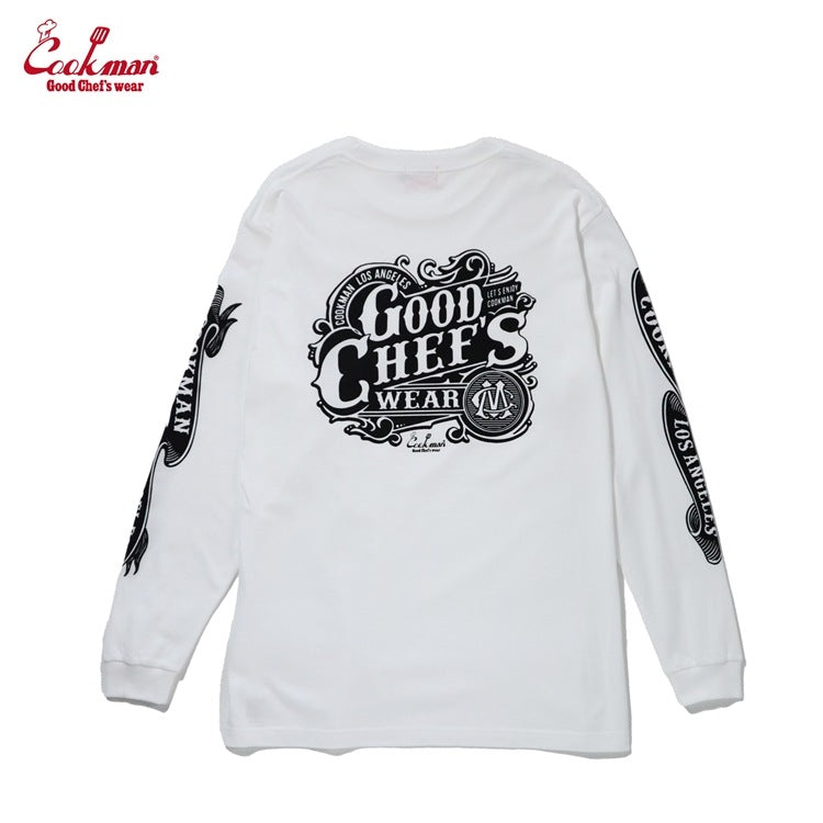 Long Sleeve Tees - Chocolate Package : White