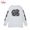 Cookman Long Sleeve Tees - Chocolate Package : White