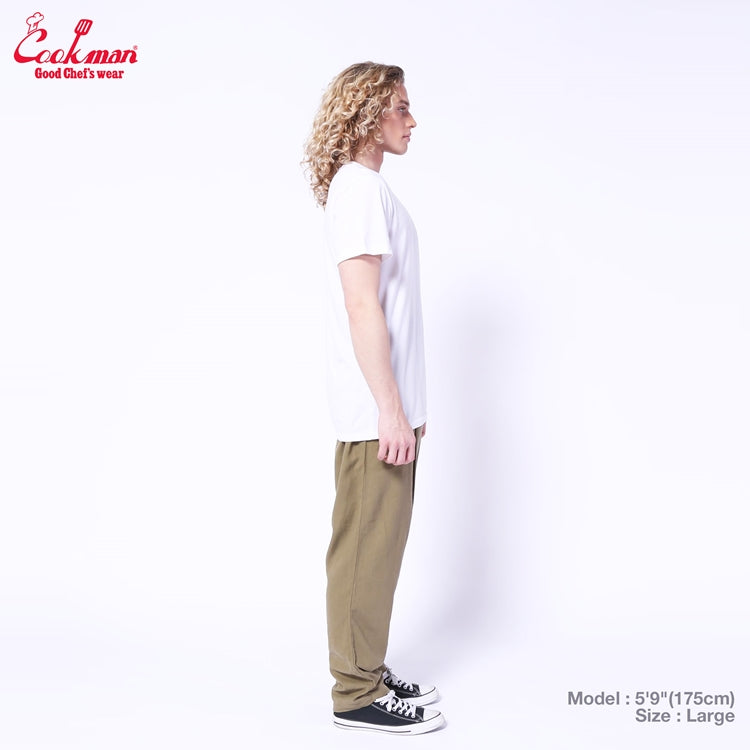 Chef Pants - Linen : Olive