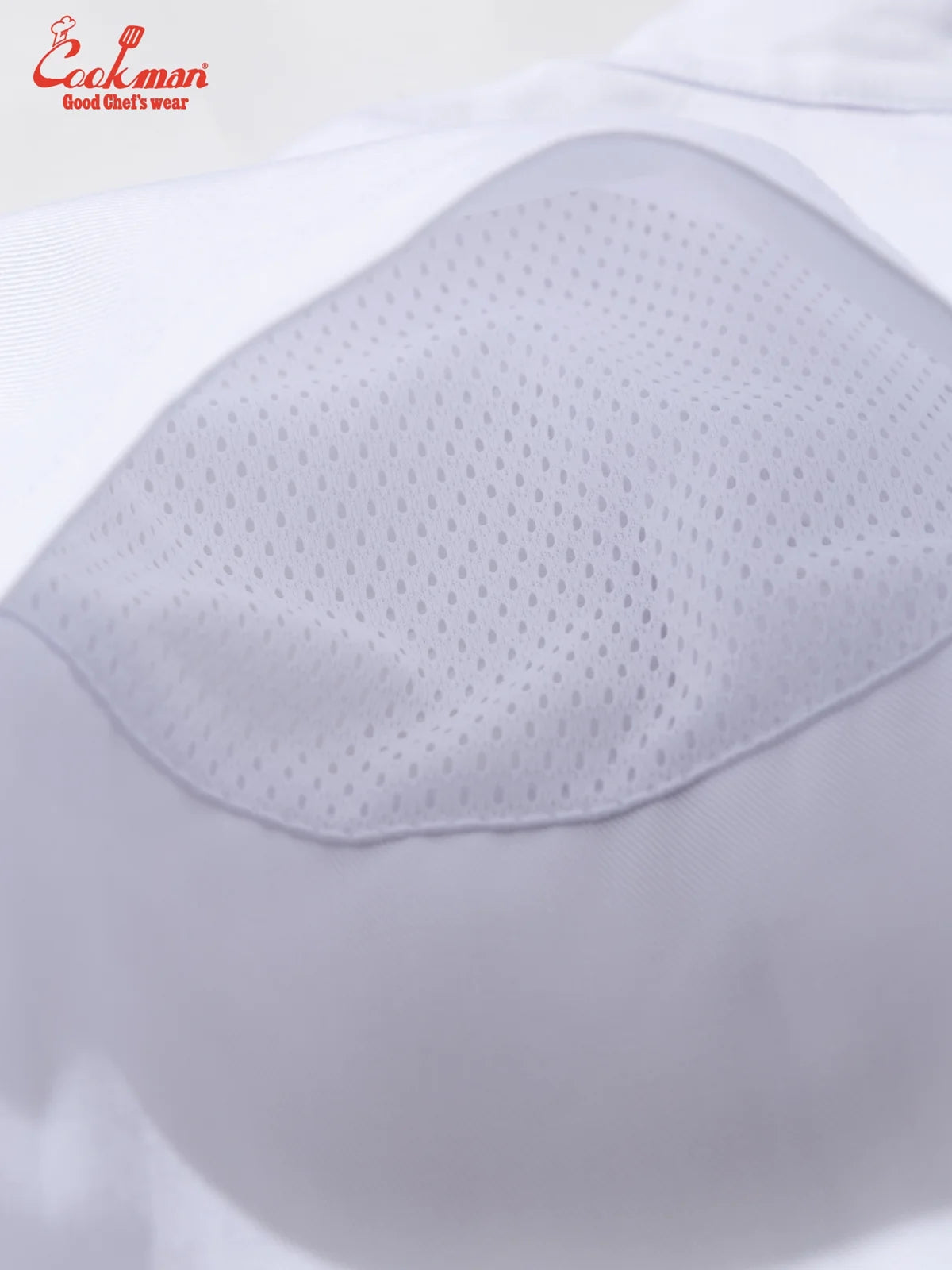 Chef Coat Long Sleeve Vented - Gril : White