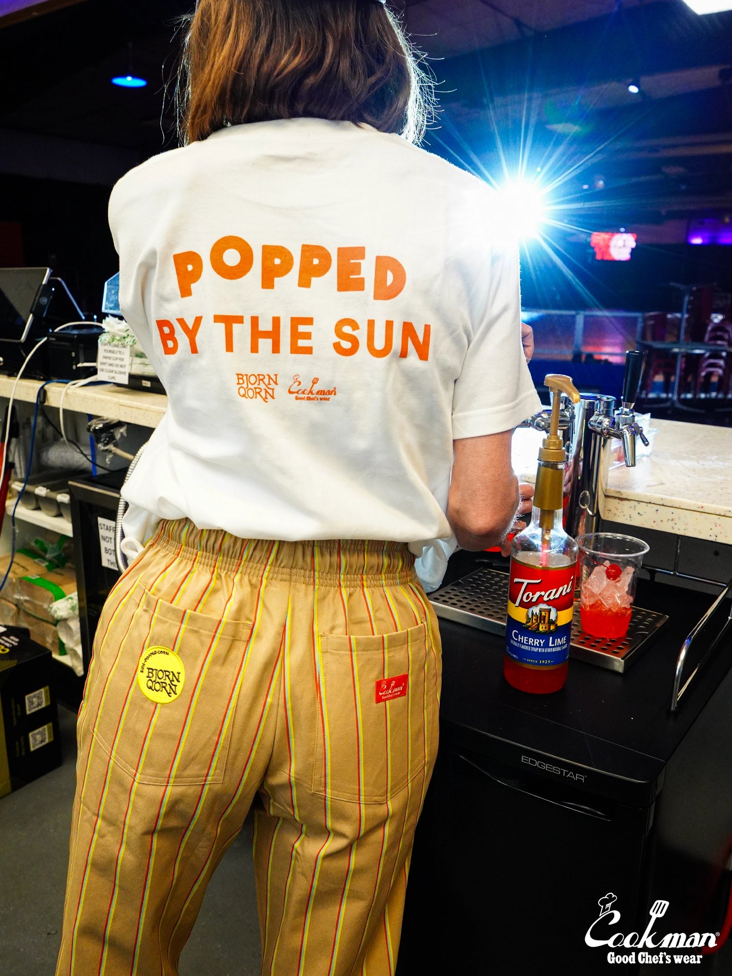 Chef Pants - BjornQorn : Carton Stripe