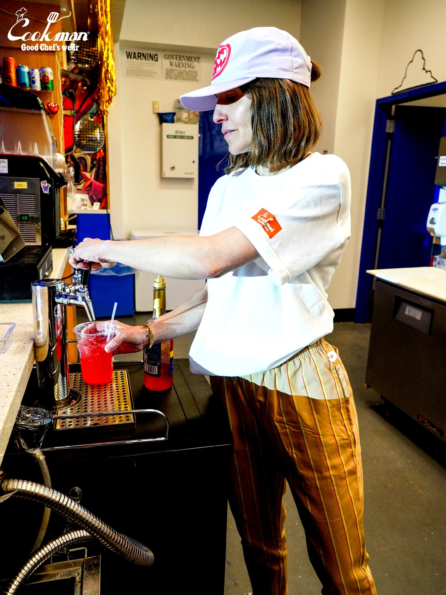 Chef Pants - BjornQorn : Carton Stripe
