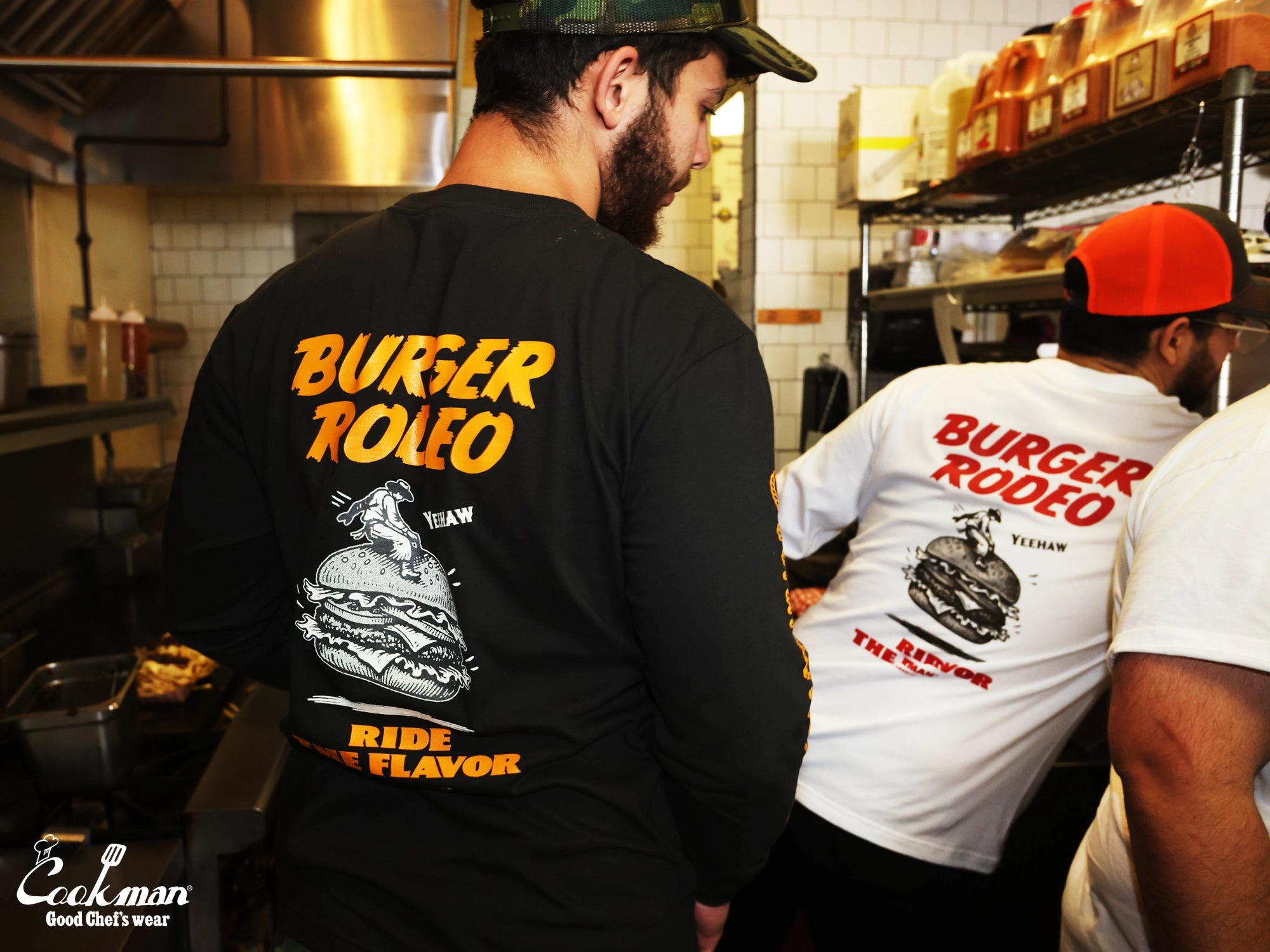 Long Sleeve Tees - Rodeo : Charcoal