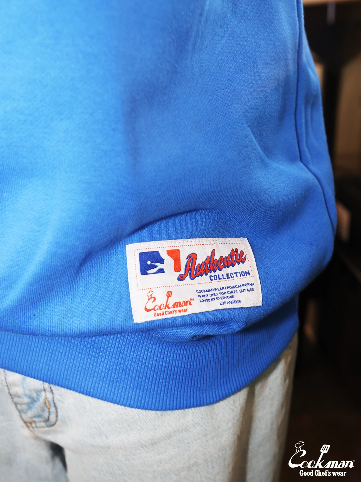 Sweat shirts - Arch Logo : Blue