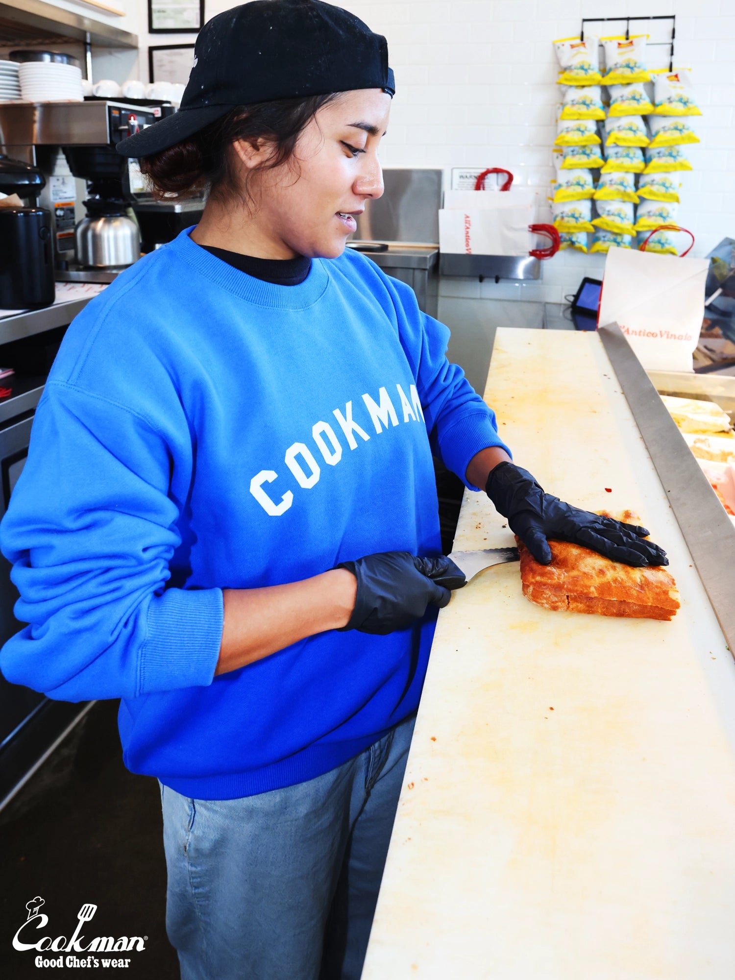 Sweat shirts - Arch Logo : Blue