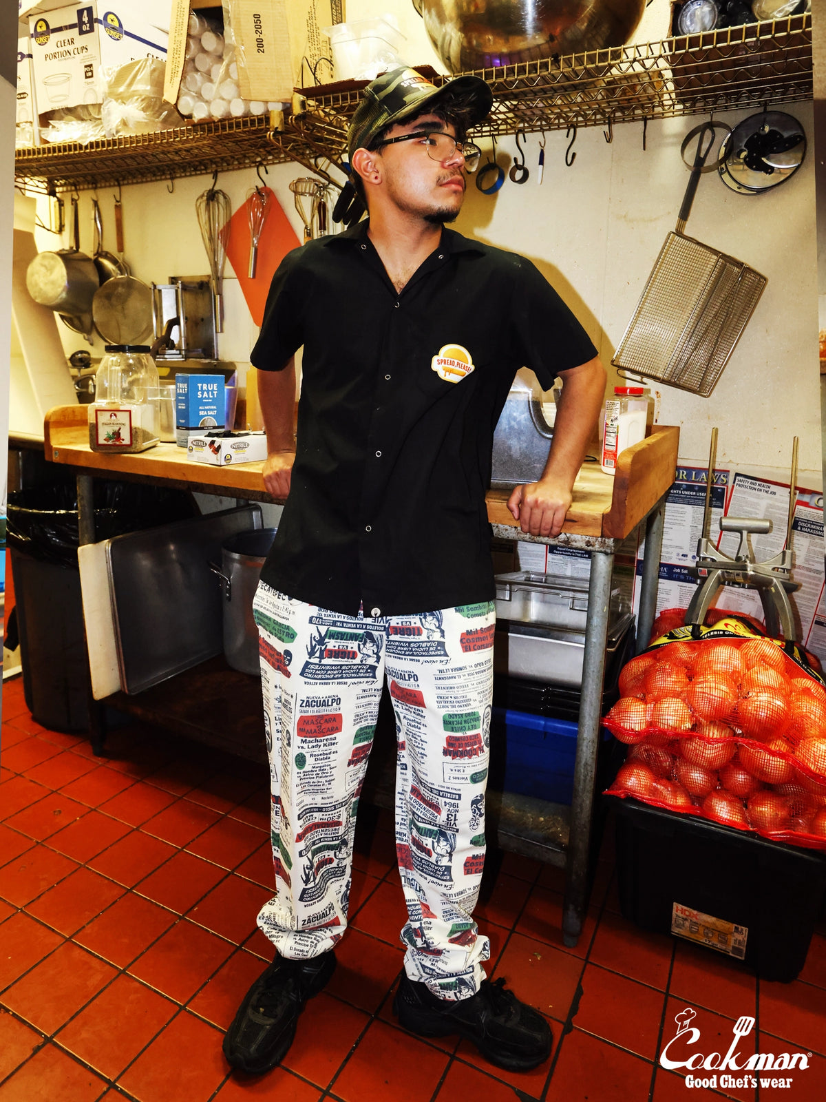 Chef Pants - Lucha Libre