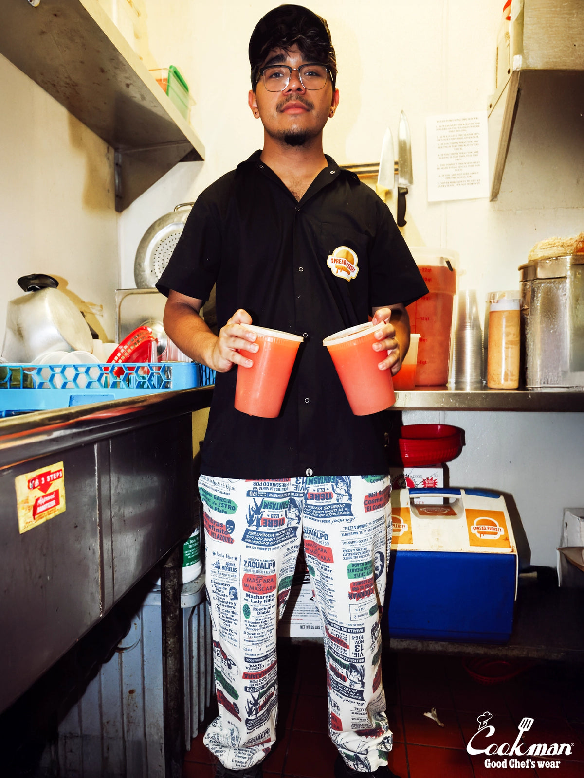 Chef Pants - Lucha Libre